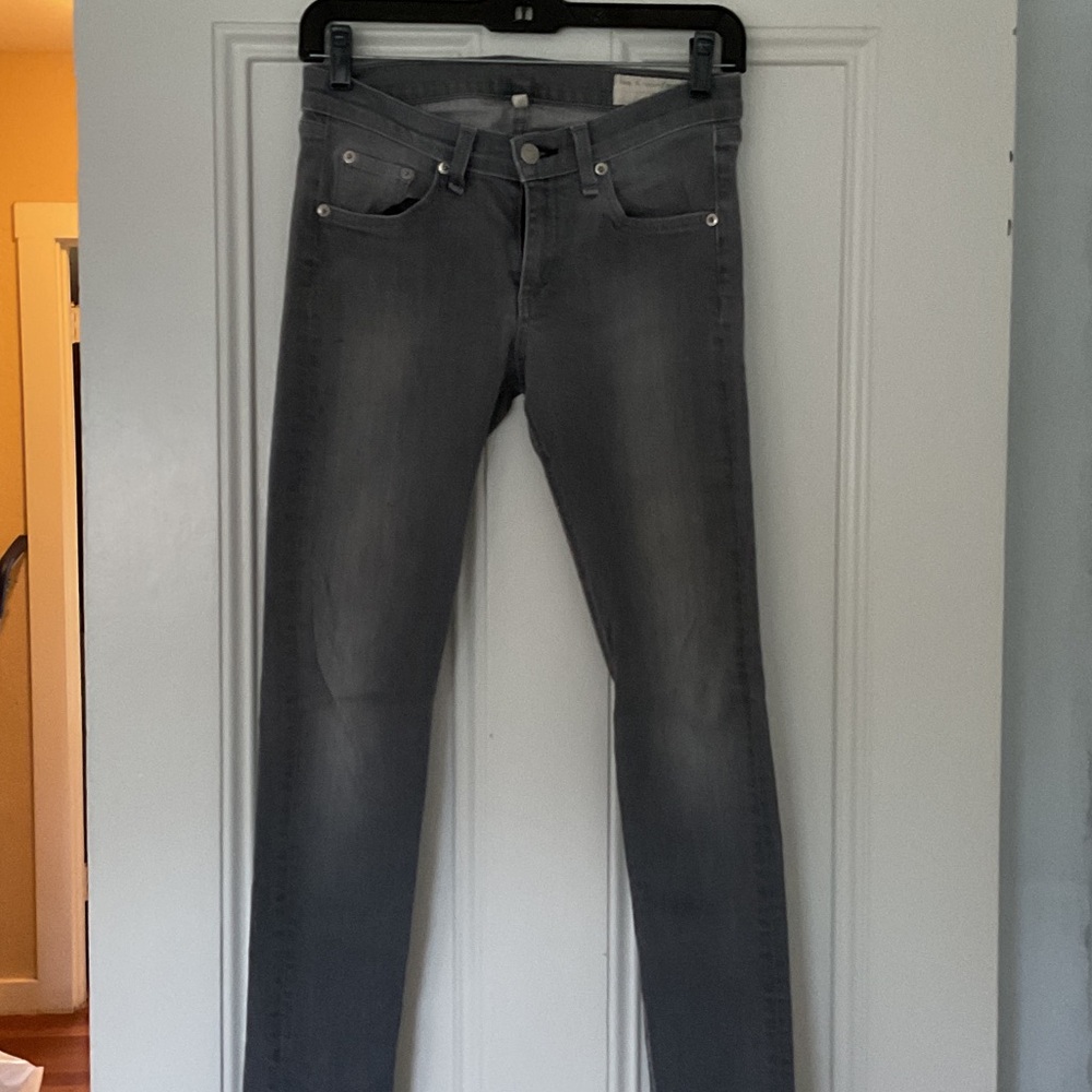 rag & bone Women's Gray Skinny Jeans